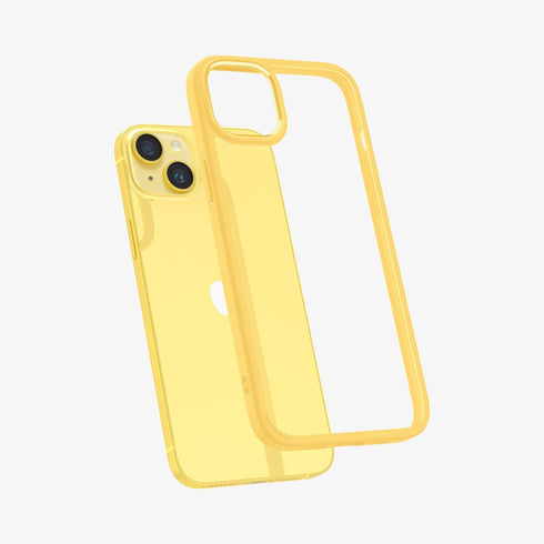 ACS04816 - iPhone 14 Pro Max Case Ultra Hybrid in crystal clear showing the back